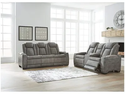 Next-Gen DuraPella Power Reclining Sofa and Loveseat