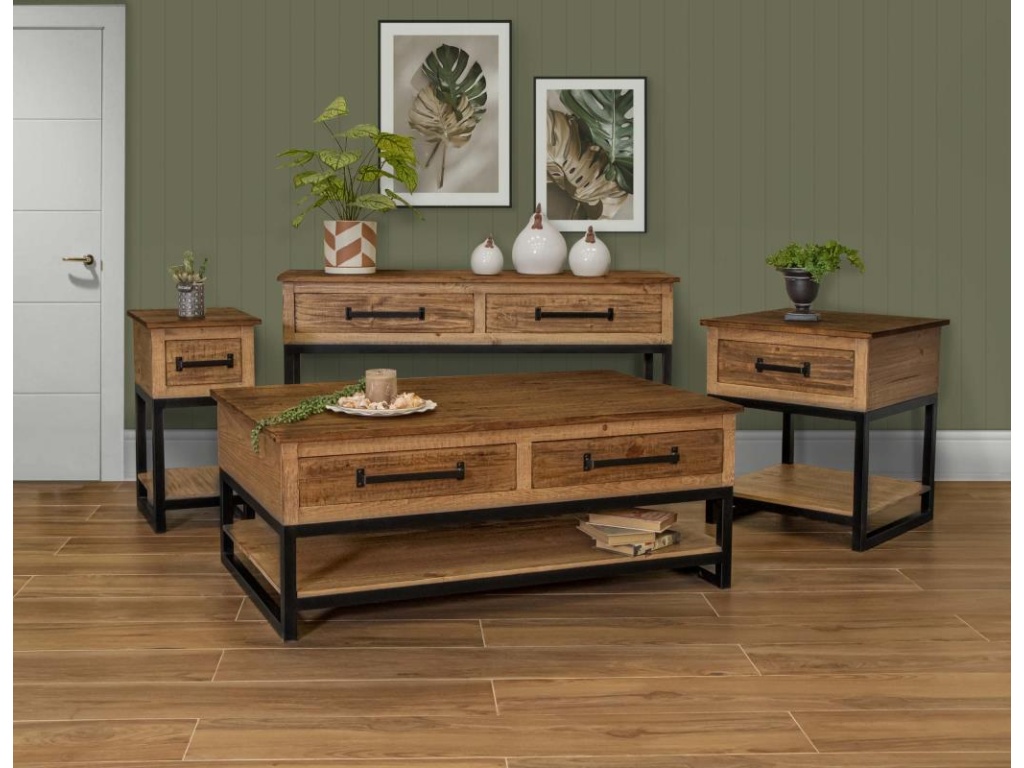 2 Drawer Sofa Table - image 1