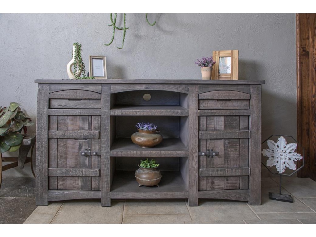 2 Drawer 2 Door 60" TV Stand - image 1