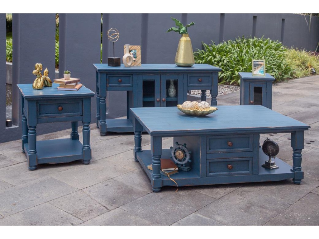 4 Drawer Cocktail Table - image 1