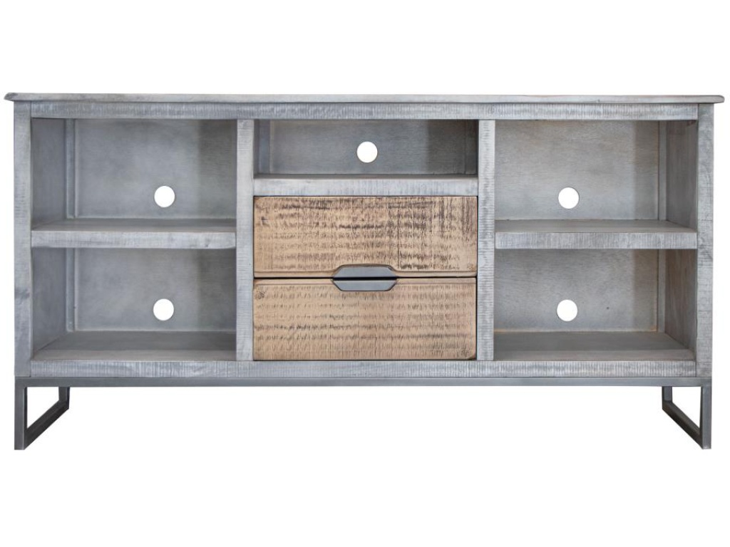 5 Shelves 2 Drawer TV Stand - main image