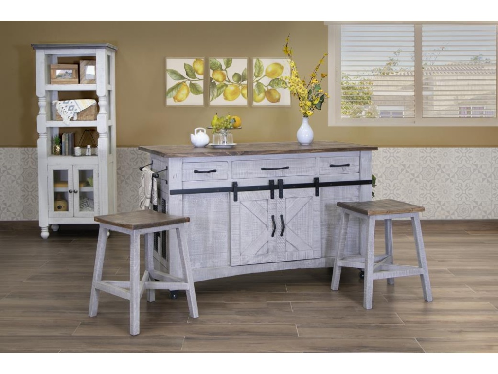 24" Wooden Stool - image 1