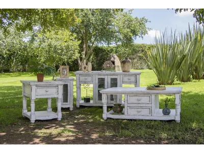 2 Drawer 2 Doors Sofa Table