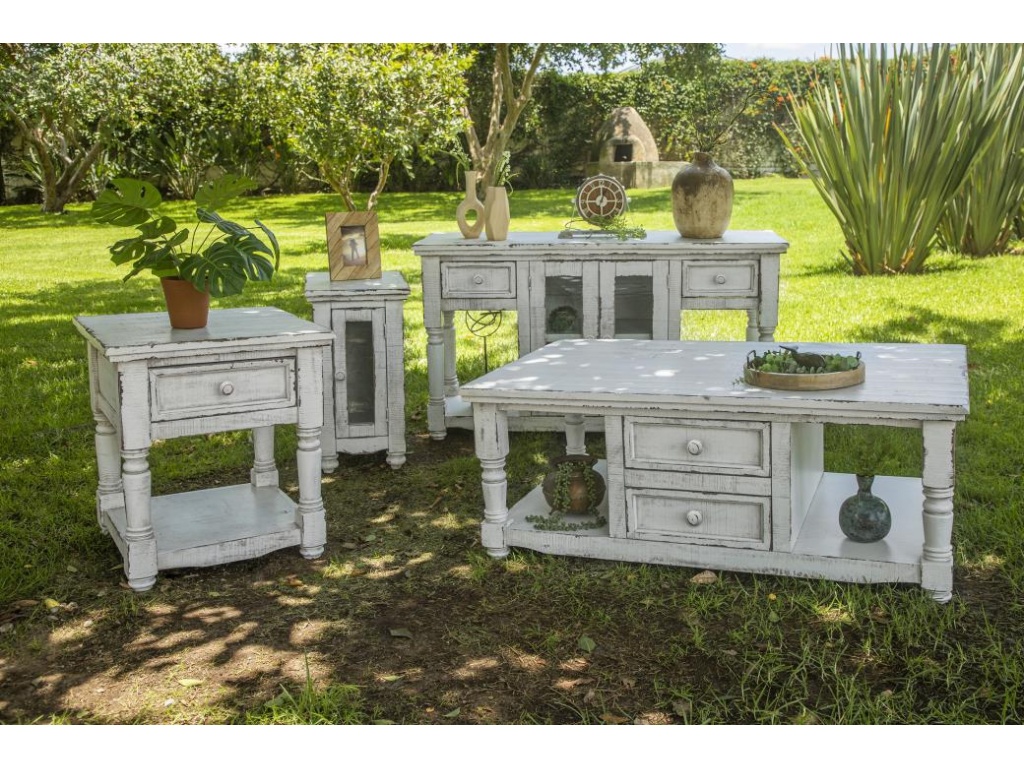 2 Drawer 2 Doors Sofa Table - image 2