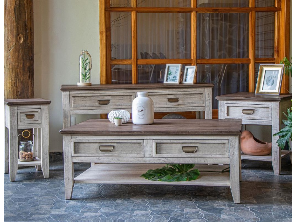 4 Drawer Cocktail Table - image 1