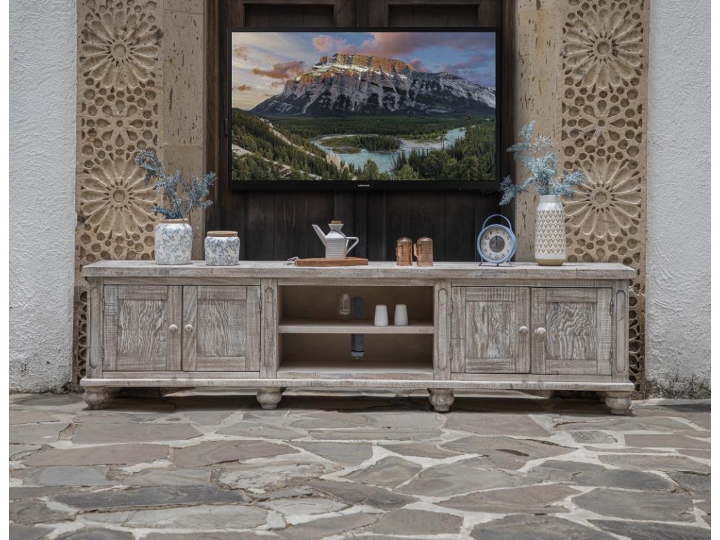 4 Doors 93" TV Stand - main image