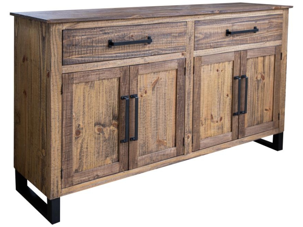 2 Drawer 4 Doors Console - main image