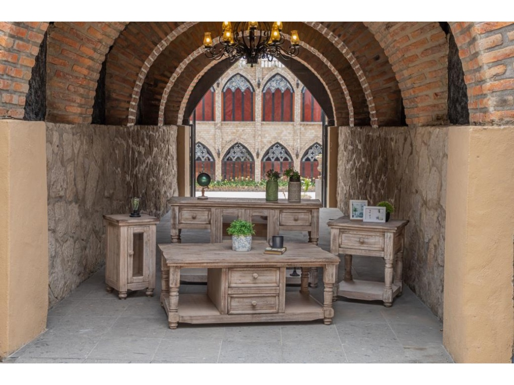 4 Drawer Cocktail Table - image 1