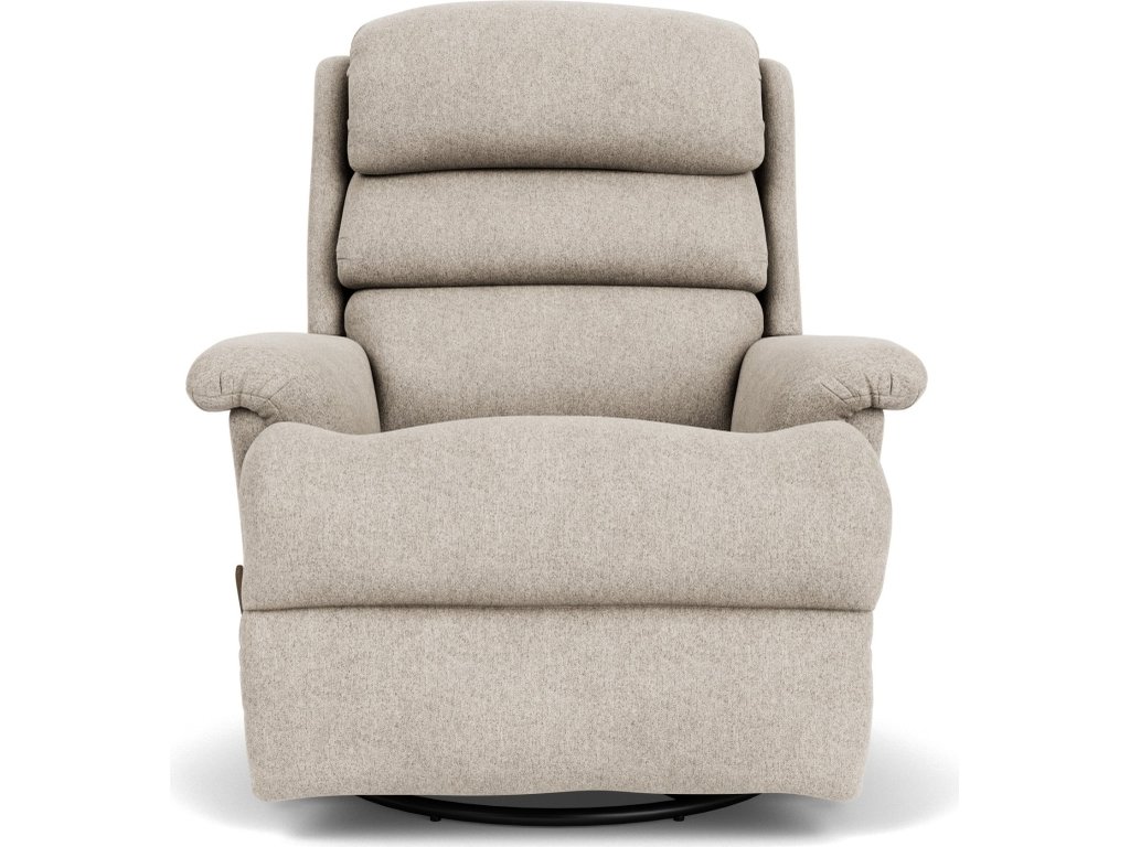 Yukon Fabric Swivel Gliding Recliner - image 1