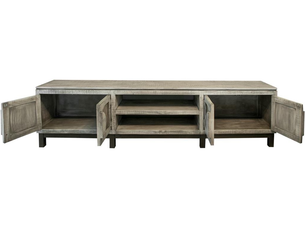 4 Doors 93" TV Stand - image 5