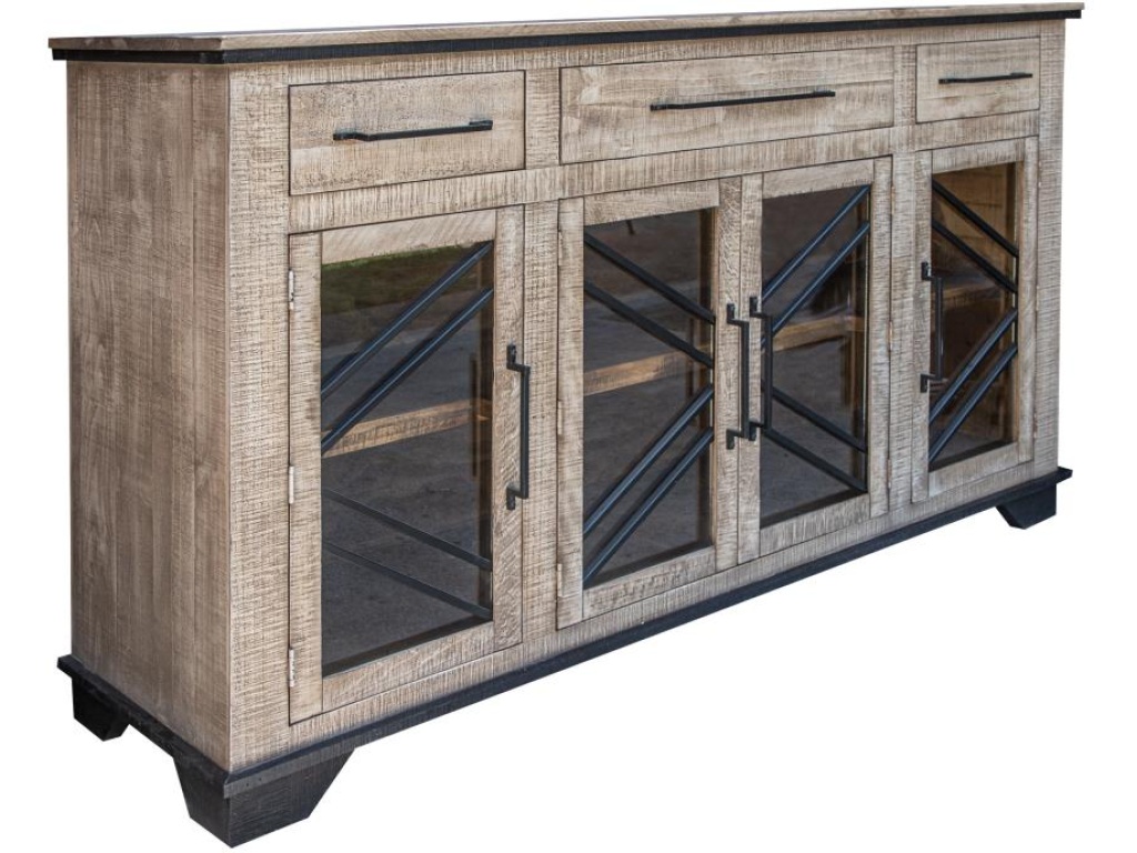 3 Drawer 4 Door Console - main image