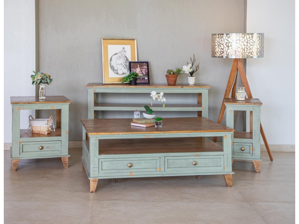 1 Drawer Chairside Table - image 1