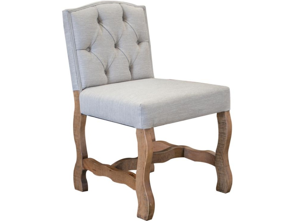 Tufted Backrest Upholstered Chair - main image
