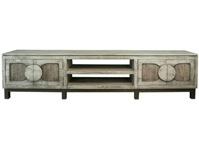 4 Doors 93" TV Stand
