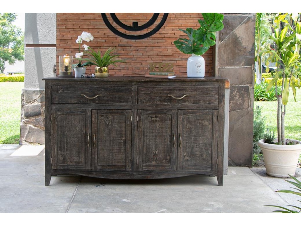 2 Drawer 4 Doors Console - image 2