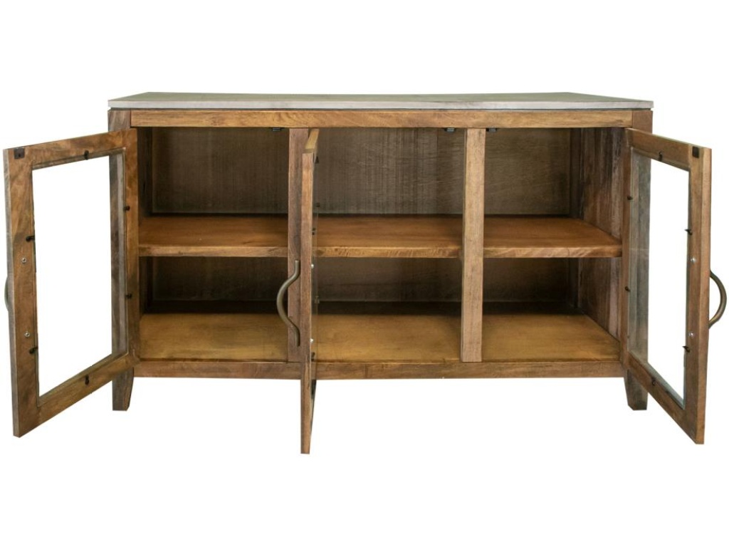 3 Glass Door Console - image 1