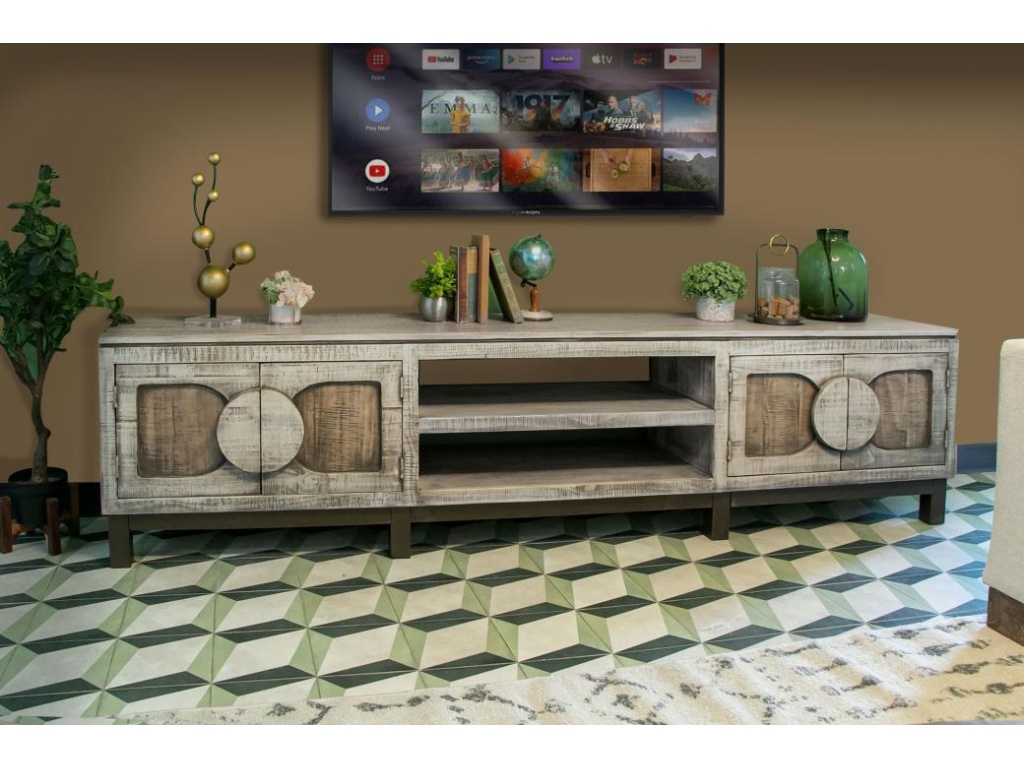4 Doors 93" TV Stand - image 1
