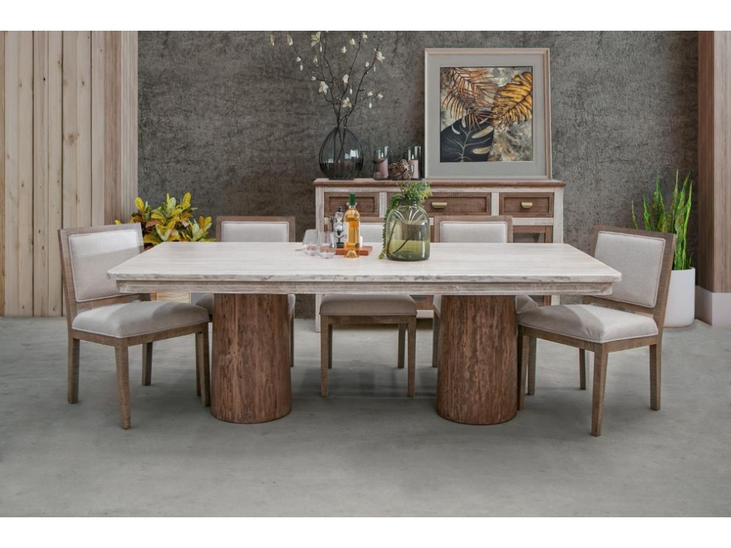 Upholstered Wooden Chair - image 1