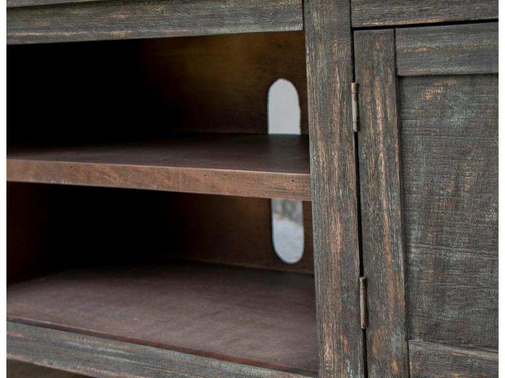 2 Drawer 4 Doors Console - image 1