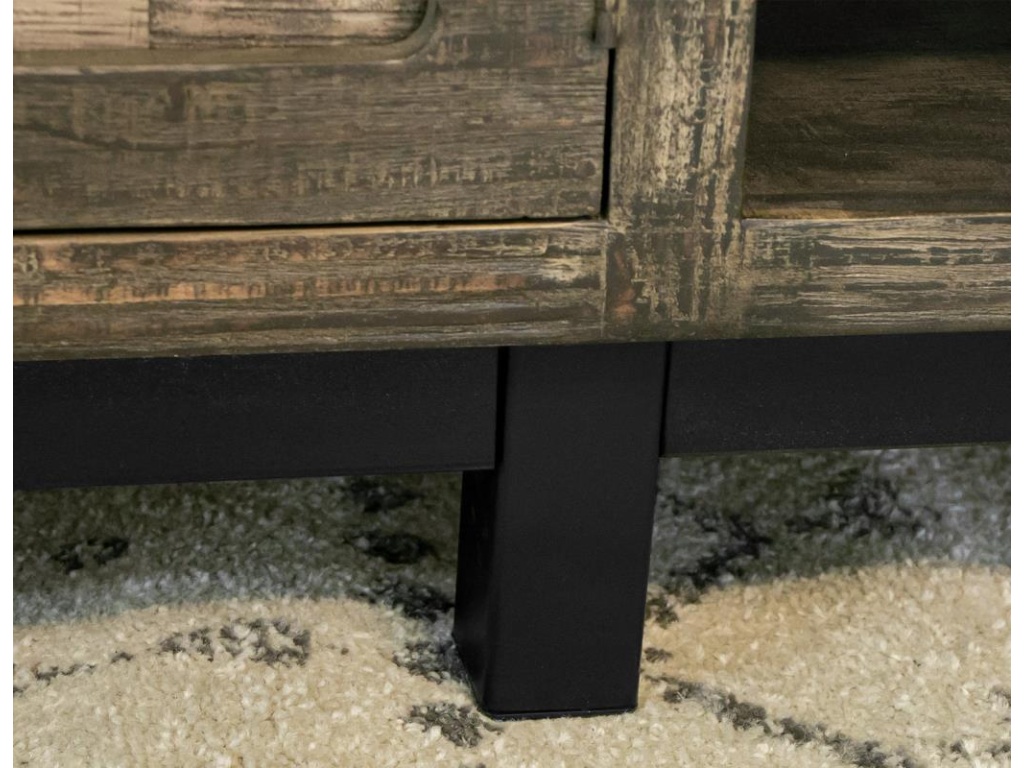 4 Door 93" TV Stand - image 2
