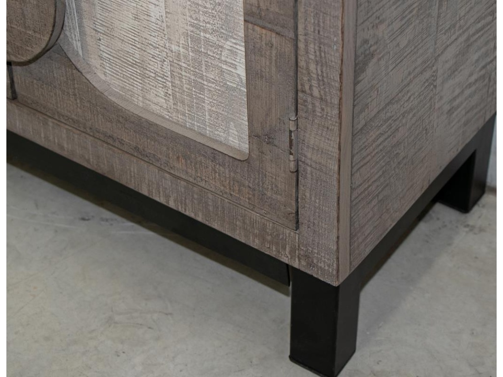 4 Door 93" TV Stand - image 3