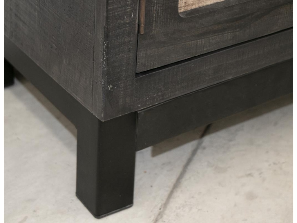 4 Door 93" TV Stand - image 3