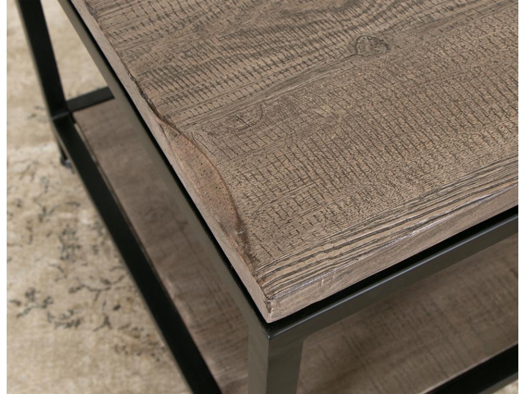Metal Frame End Table - image 3