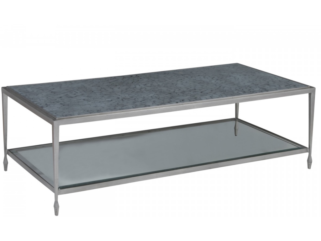Sashay Silver Rectangular Cocktail Table - main image