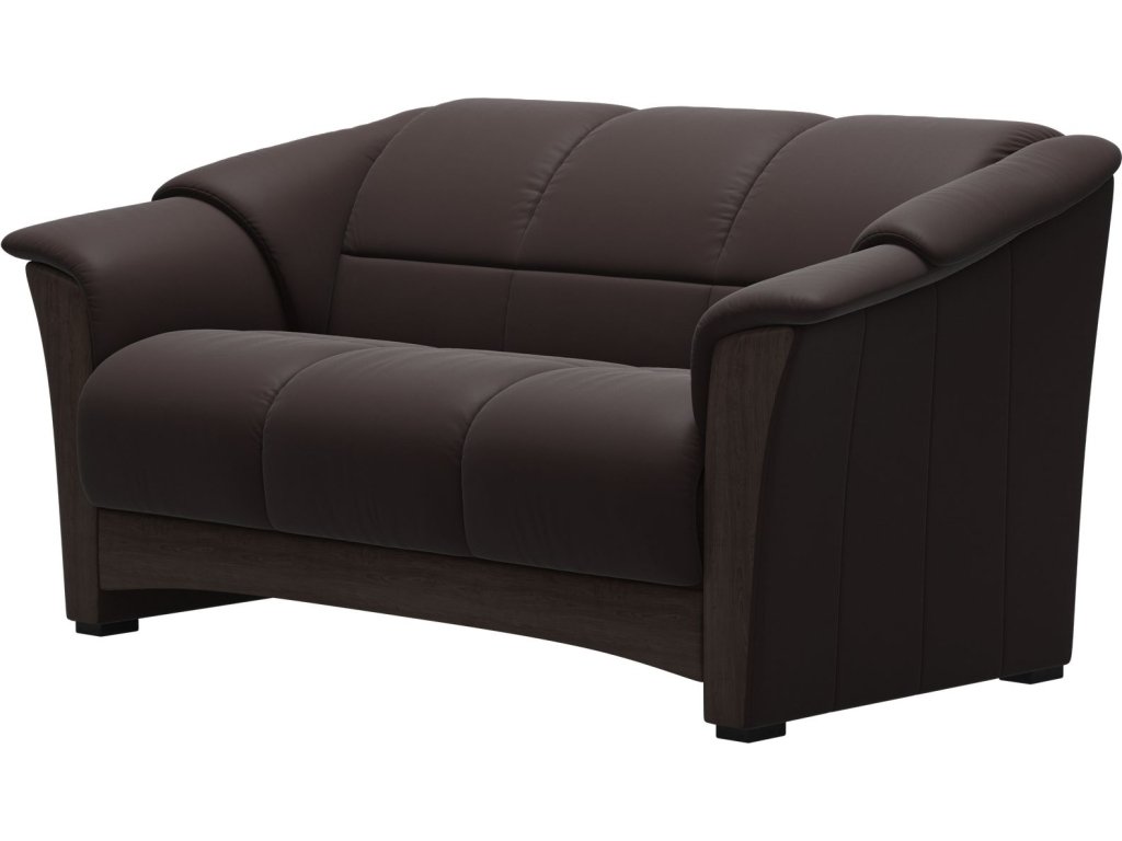 Stressless® Oslo Loveseat with wood - image 1