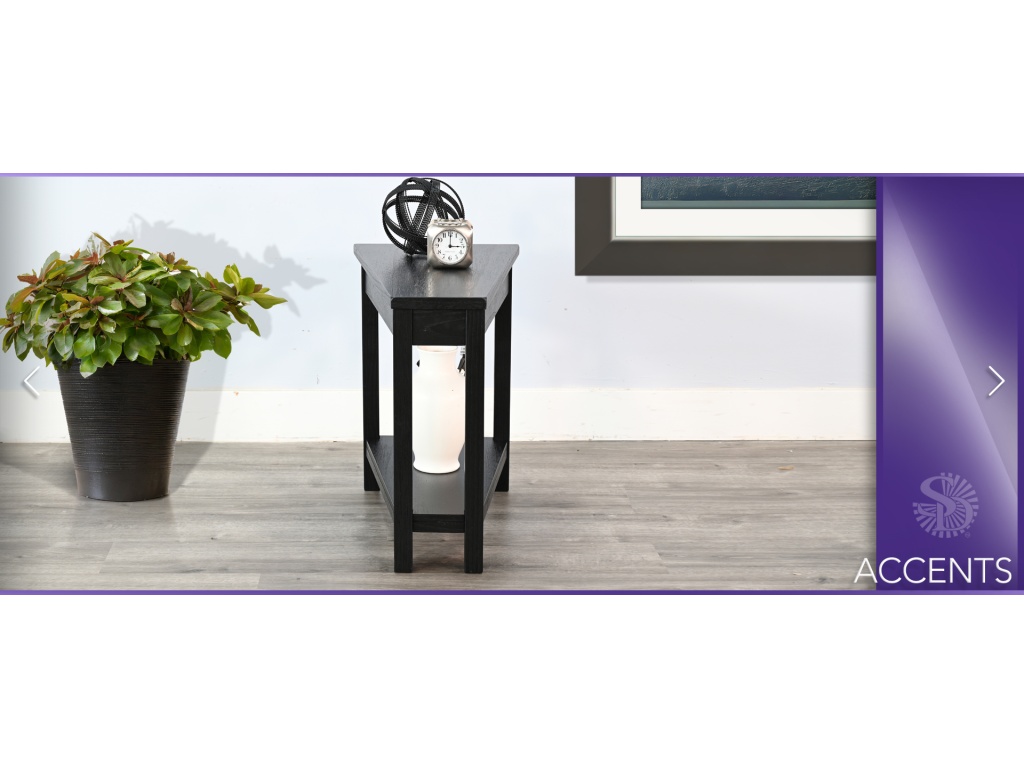 Chair Side Table w/ Power Strip - image 4