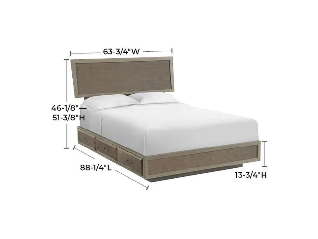 Ellison Queen Adjustable Storage Bed - image 1