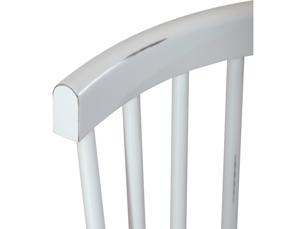 Spindle Back Side Chair - White (RTA) - image 4