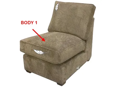 Armless Chair