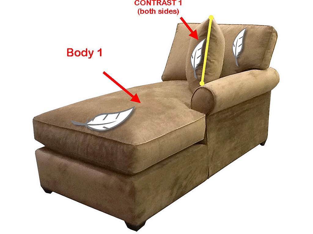 RSF 1 Arm Chaise - main image