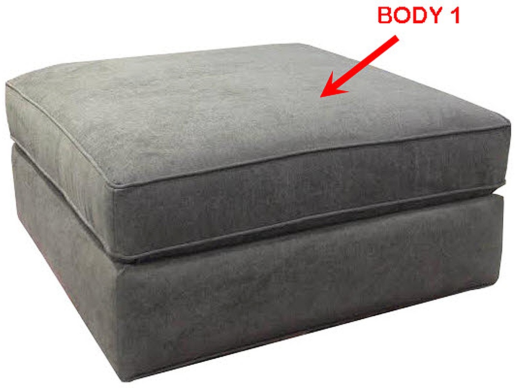 Sq. Cocktail Ottoman - main image