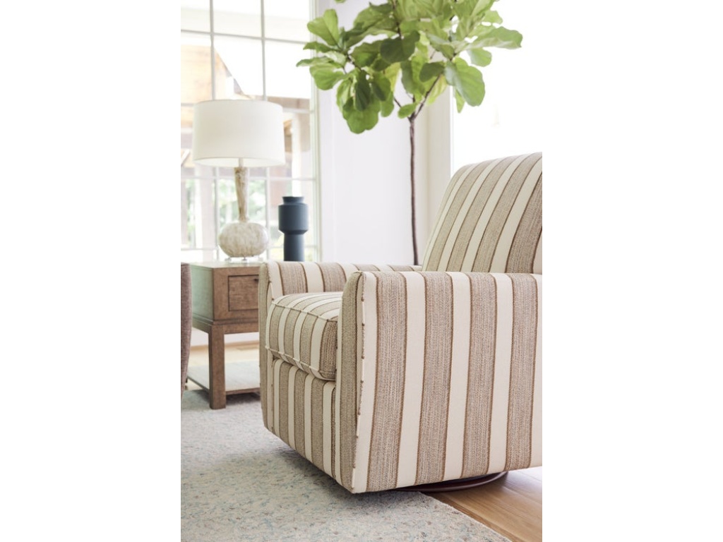 Dora Swivel Gliding Chair - image 8