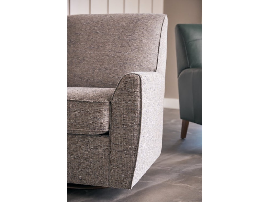 Dora Swivel Gliding Chair - image 10