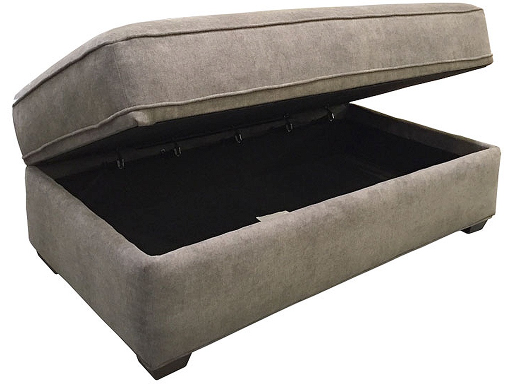Rect. Storage Ottoman - main image