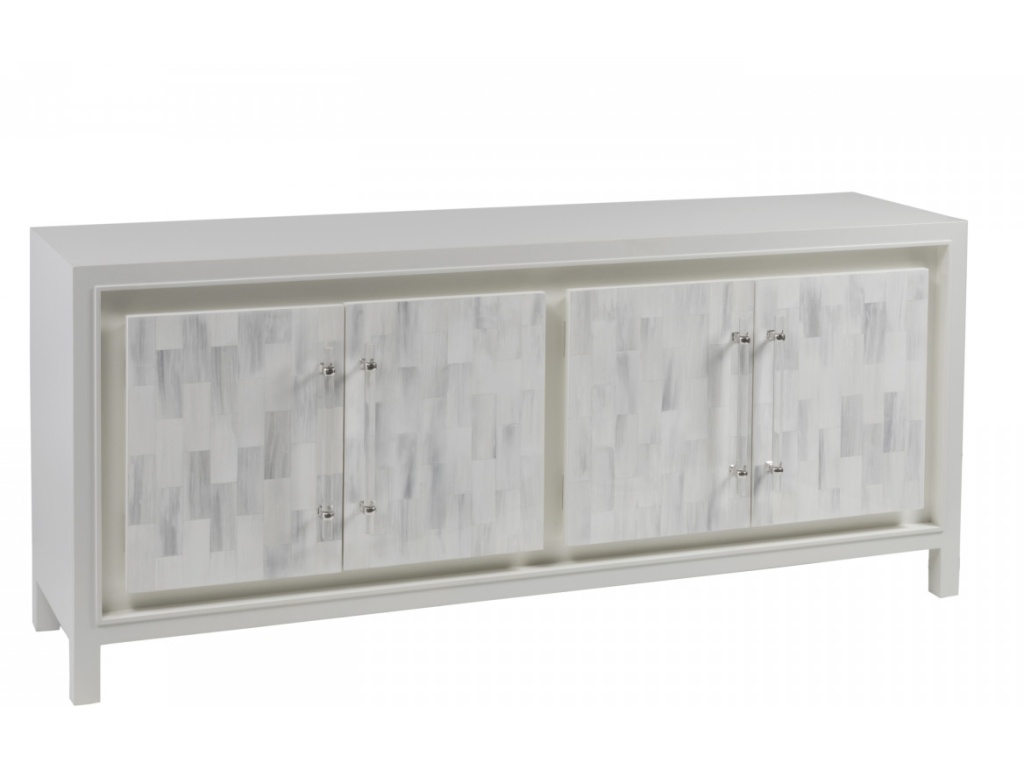 Elation White Media Console - main image