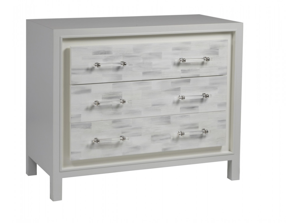 Elation White Hall Chest - main image