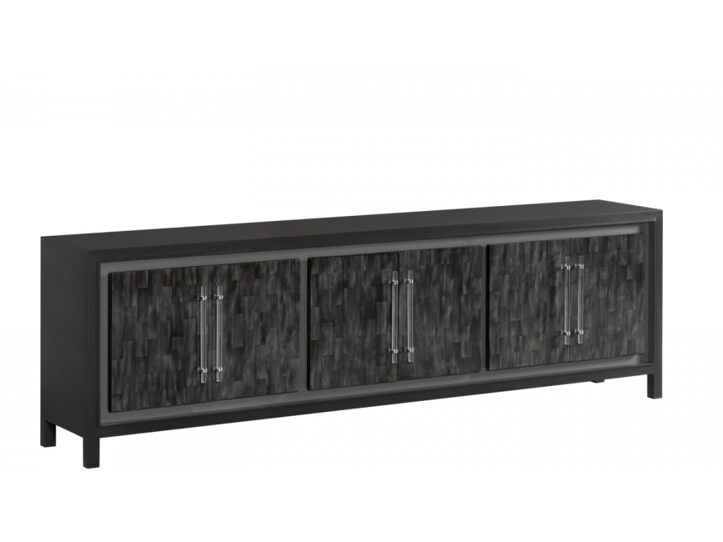 Elation Gray Long Media Console - main image