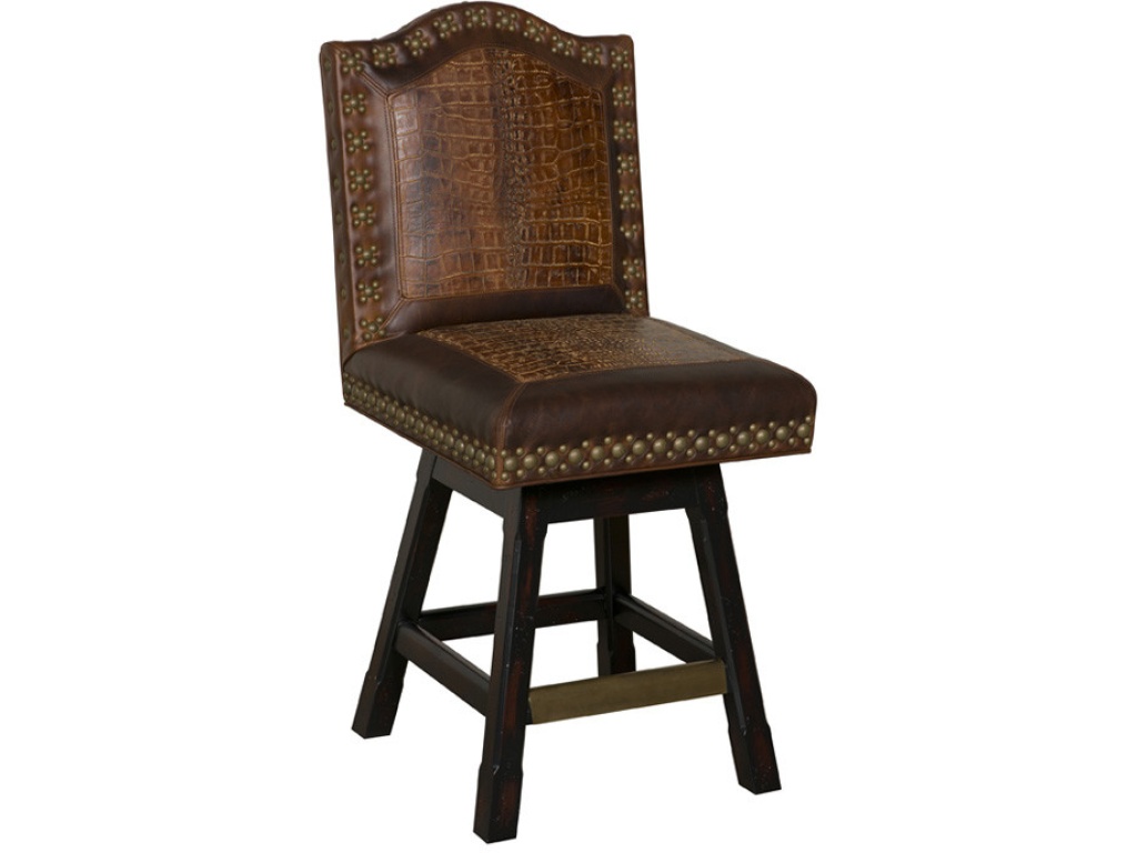  Wild West Swivel Barstool - main image