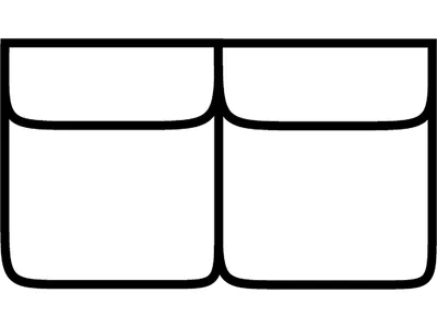Armless Loveseat