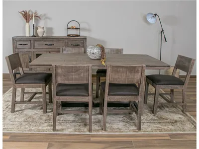 Metal Base Dining Table - Alternative View