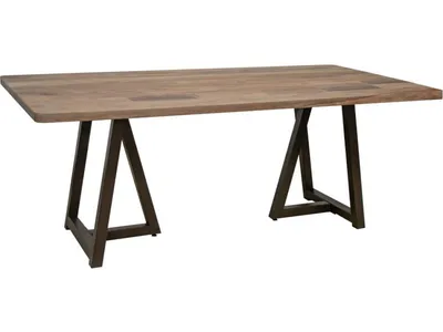 Natural Parota, Rectangular Dining Table
