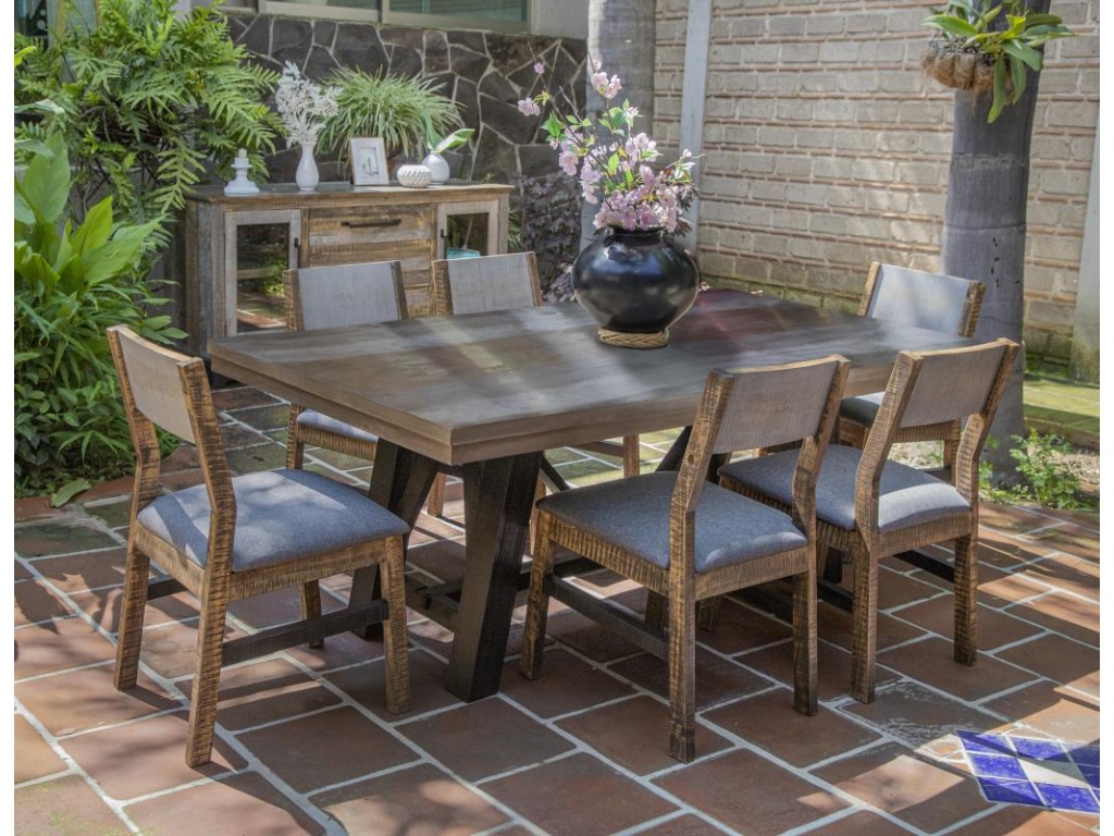 Loft Brown, Rectangular Dining Table - image 2