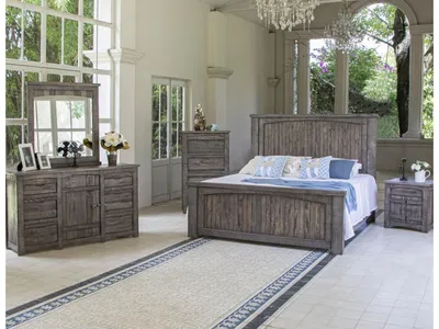 1 Drawer 2 Door Nightstand - Alternative View