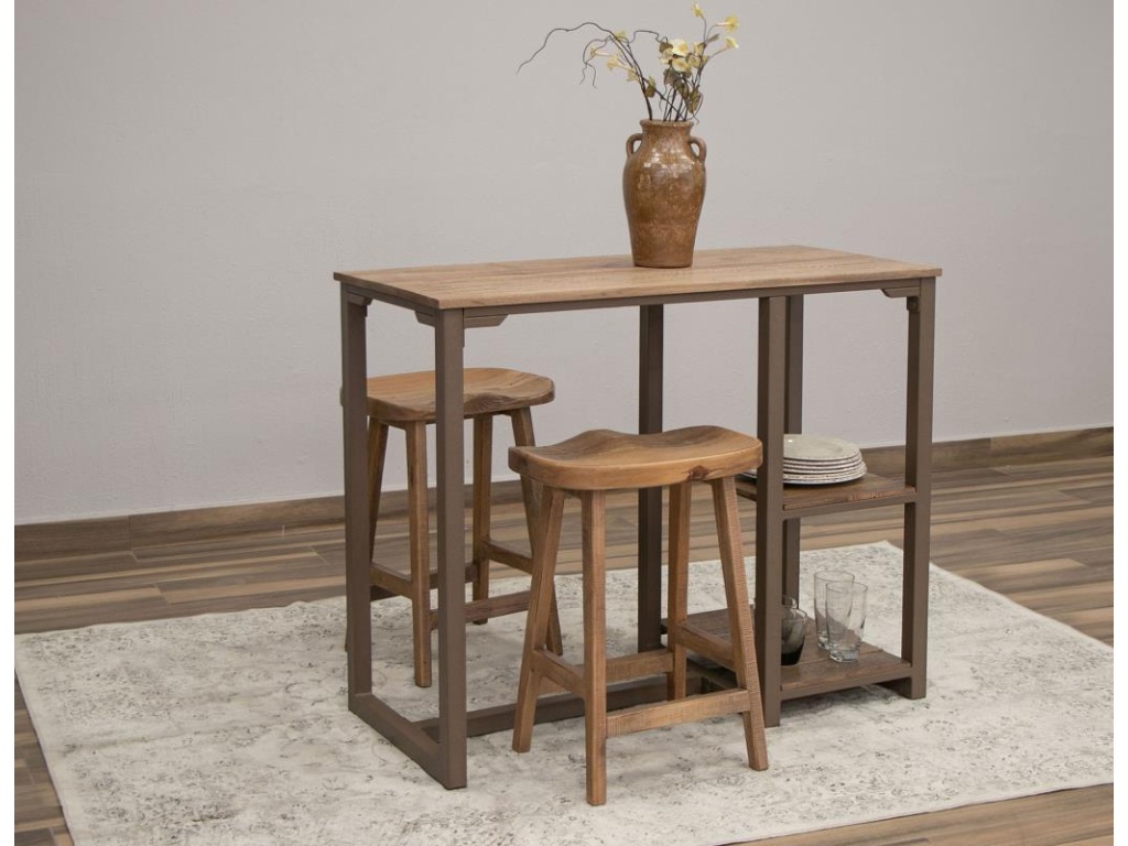2 Shelves Breakfast Table - image 1
