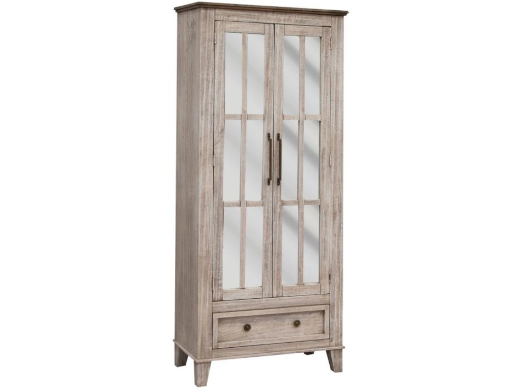 1 Drawer 2 Glass Doors Cabinet - main image