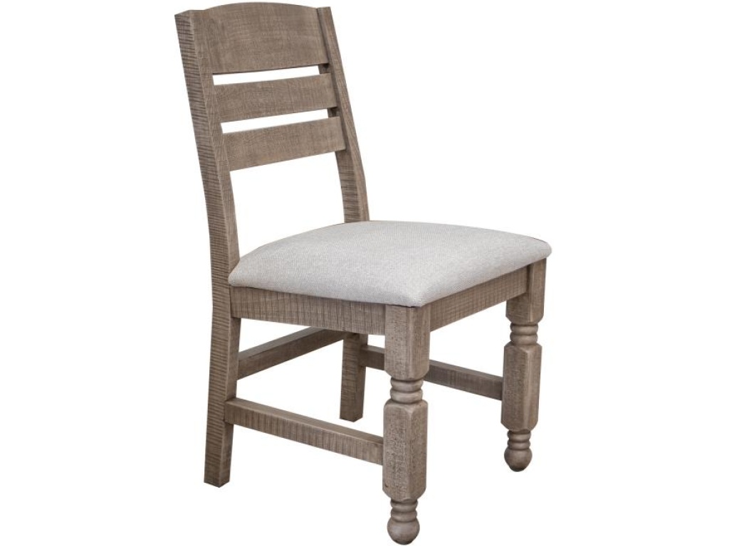Upholstered Seat Wooden Chair - main image